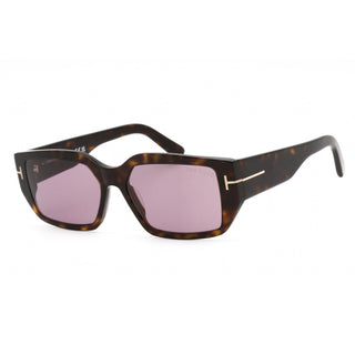 Tom Ford FT0989 Sunglasses dark havana / violet