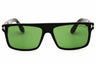 01N - shiny black  / green