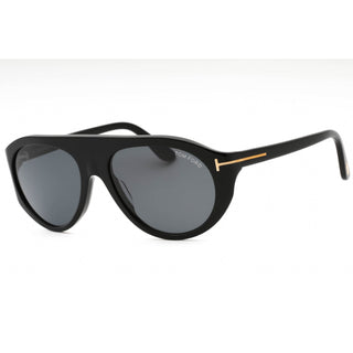 Tom Ford FT1001 Sunglasses shiny black  / smoke