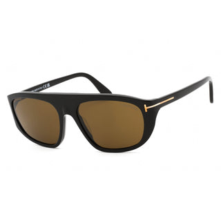 Tom Ford FT1002 Sunglasses shiny black  / roviex