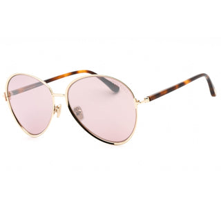 Tom Ford FT1028 Sunglasses Gold / Gradient or Mirror Violet