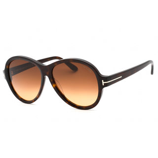 Tom Ford FT1033 Sunglasses Dark Havana  / Gradient Brown