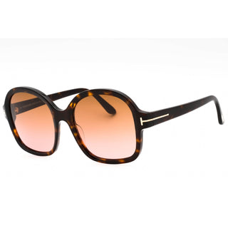 Tom Ford FT1034 Sunglasses dark havana / gradient brown