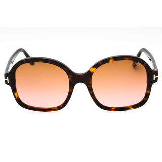 Tom Ford FT1034 Sunglasses dark havana / gradient brown