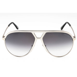 Tom Ford FT1060 Sunglasses shiny palladium / gradient smoke