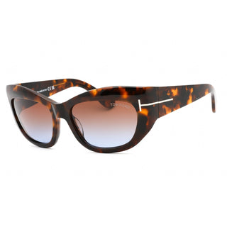 Tom Ford FT1065 Sunglasses dark havana / gradient brown