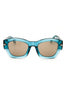 90L - shiny blue / roviex mirror