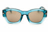 90L - shiny blue / roviex mirror