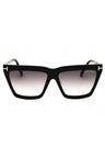01B - shiny black  / gradient smoke