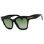 01R - shiny black  / green polarized