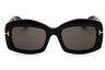 01A - shiny black  / smoke