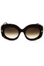 52B - dark havana / gradient smoke