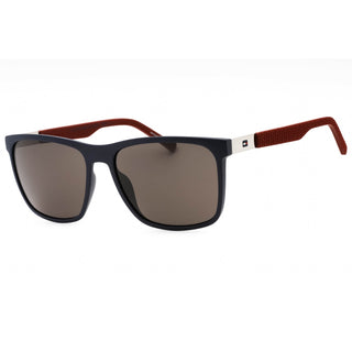 Tommy Hilfiger Th 1445/S Sunglasses Blue Burgundy (NR brown gray lens)