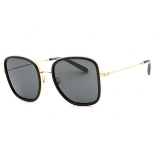 Tory Burch 0TY6101 Sunglasses Black Gold/Dark Grey