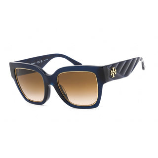 Tory Burch 0TY7180U Sunglasses Transparent Navy / Brown Gradient