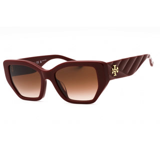 Tory Burch 0TY7187U Sunglasses Bordeaux/Brown Gradient