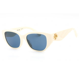 Tory Burch 0TY7196U Sunglasses Ivory  / Dark Blue