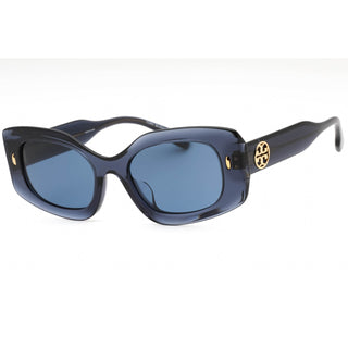 Tory Burch 0TY7202U Sunglasses Transparent Blue /  Dark Blue