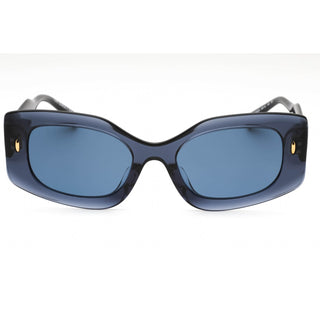 Tory Burch 0TY7202U Sunglasses Transparent Blue /  Dark Blue