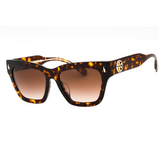 Tory Burch 0TY7208U Sunglasses Dark Tortoise /Brown Gradient