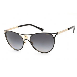 Lunettes de soleil Versace VE2237 Noir/Doré/Gris Dégradé