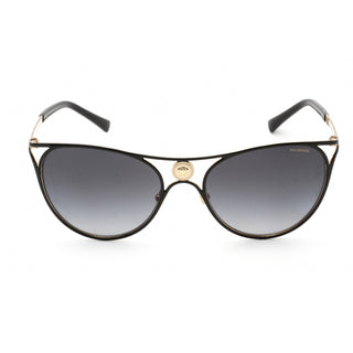 Versace VE2237 Sunglasses Black/Gold/Grey Gradient