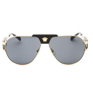 Versace 0VE2252 Sunglasses Gold  / Dark Grey