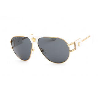 Versace 0VE2252 Sunglasses Gold/Dark Grey