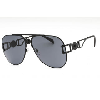 Lunettes de soleil Versace 0VE2255 Noir mat/Gris foncé