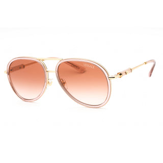 Versace 0VE2260 Sunglasses Brown Transparent  / Pink Gradient