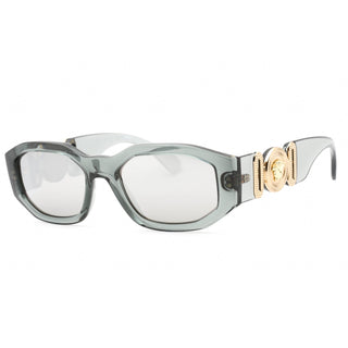 Versace 0VE4361 Sunglasses Transparent Grey/Grey Mirror