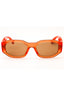 552763 - Transparent Papaya Orange/Light Brown