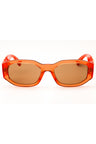 552763 - Transparent Papaya Orange/Light Brown