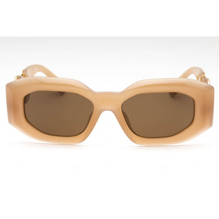 Lunettes de soleil Versace 0VE4425U Beige opalin/Marron foncé