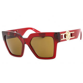 Versace 0VE4458 Sunglasses Bordeaux / Dark Brown