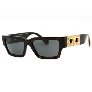 Versace 0VE4459 Sunglasses Dark Havana/Dark Grey