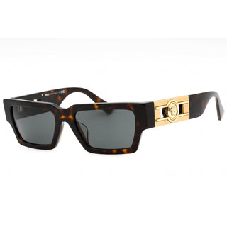 Versace 0VE4459F Sunglasses Dark Havana/Dark Grey