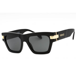 Versace 0VE4464 Sunglasses Black/Gold/Dark Grey