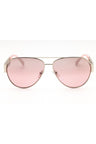 10017E - Silver / Pink Mirror Silver Gradient