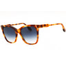 238 - AMBER TORTOISE/Blue Gradient