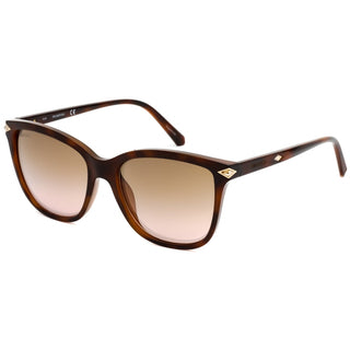 Swarovski SK0192 Sunglasses Dark Havana / Gradient Brown Women's-AmbrogioShoes
