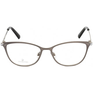 Swarovski SK5246 Eyeglasses Grey / Clear Lens-AmbrogioShoes