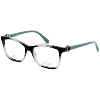 Swarovski SK5255 Eyeglasses Shiny Turquoise / Clear Lens-AmbrogioShoes