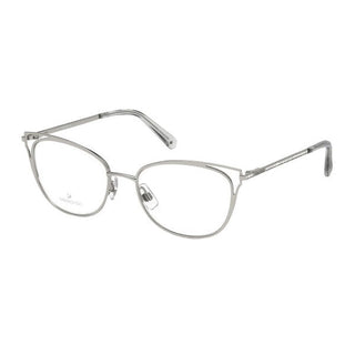Swarovski SK5260 Eyeglasses Shiny Palladium / Clear Lens-AmbrogioShoes