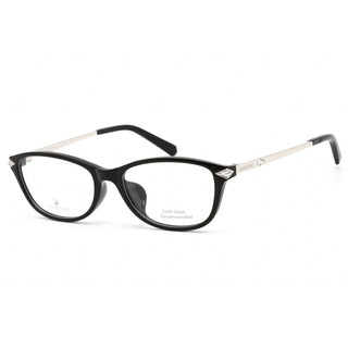 Swarovski SK5293-D Eyeglasses Shiny Black / Clear Lens-AmbrogioShoes