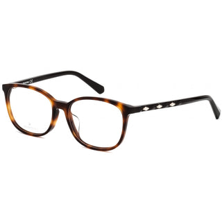 Swarovski SK5300-F Eyeglasses Dark Havana / Clear Lens-AmbrogioShoes