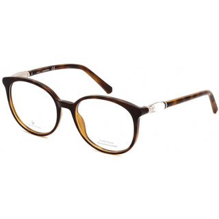Swarovski SK5310 Eyeglasses Dark Havana / Clear Lens-AmbrogioShoes
