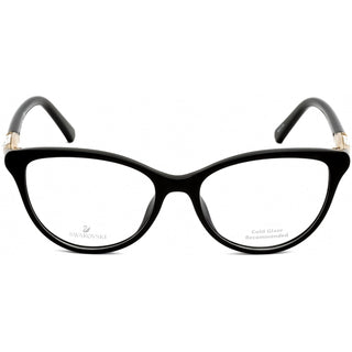 Swarovski SK5311 Eyeglasses Shiny Black / Clear-AmbrogioShoes