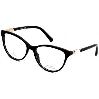 Swarovski SK5311 Eyeglasses Shiny Black / Clear-AmbrogioShoes