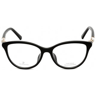Swarovski SK5311-F Eyeglasses Shiny Black / Clear Lens-AmbrogioShoes
